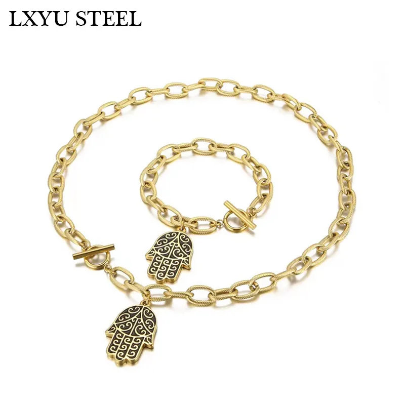 

Комплект из колье и браслета, для женщин и мужчин