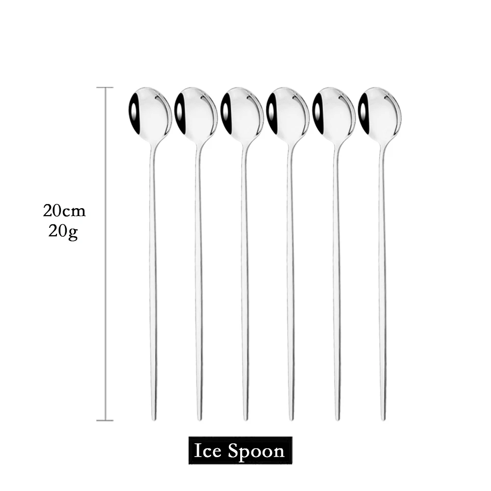 

Набор ложек из нержавеющей стали 6 шт.