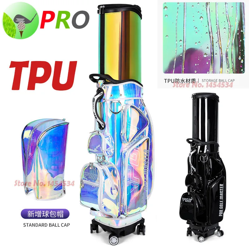 Pro Extend Korea Women Golf Famale Air Carrier Ball bag Retractable Patent Full Waterproof Multifunctional Wheel Standard bag