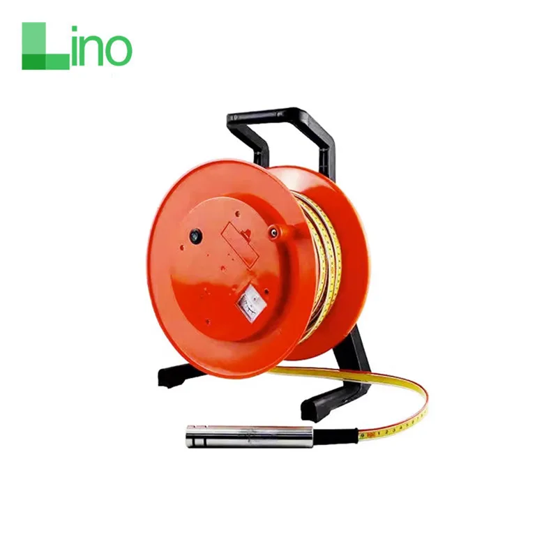 Lino LNM-103 100 м 200 300 500 портативная линейка свет и звук зуммер лента для измерения