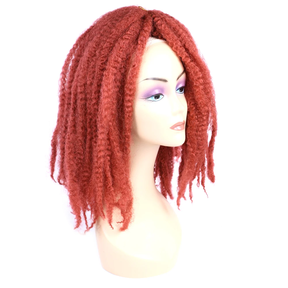 S Spring Twist Hair Marley Twist Afro Crochet Braids Butterfly Locs Synthetic Hair Extension For Women