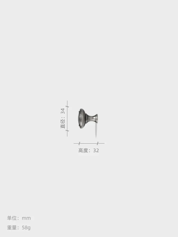 Ручки для шкафов Goo-Ki античные бронзовые