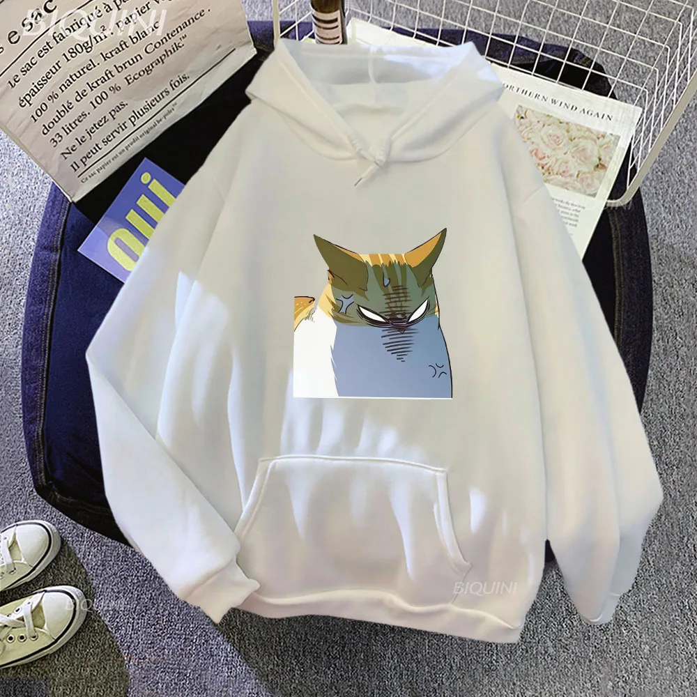 Смешная аниме Eleceed Толстовка Kayden Cat худи с круглым вырезом большие пуловеры с длинным рукавом толстовки для мужчинженщин кавайная одежда (art.: 3920be4b124ee) - 3920be4b124ee