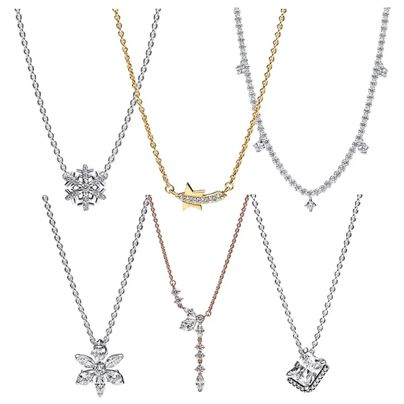 

Женское прямоугольное ожерелье из серебра 2022 пробы, с метеоритом