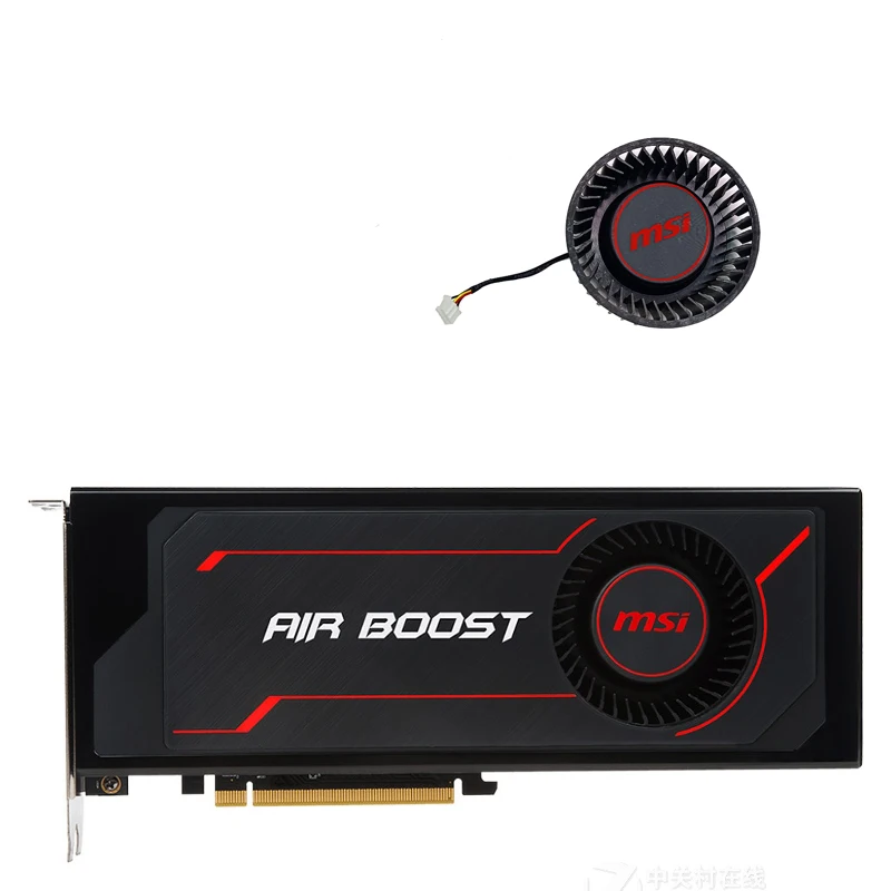 

Вентилятор для видеокарты MSI RX VEGA 56 64, 12 В, 1,20 А