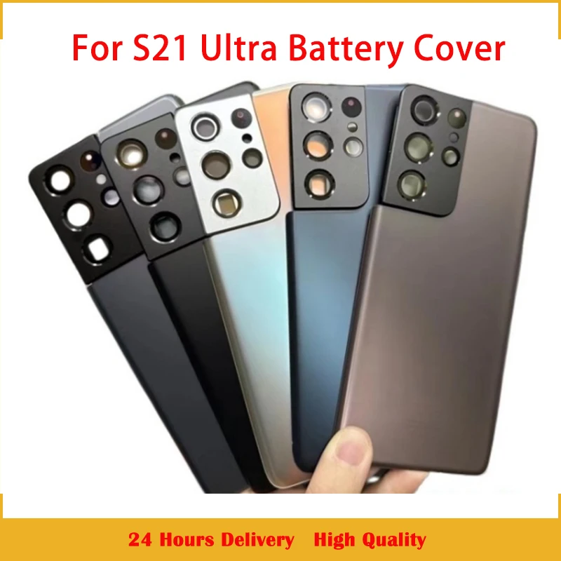 6 8 &quotдля Samsung Galaxy S21 Ultra 5G задняя крышка батарейного отсека корпуса задний чехол