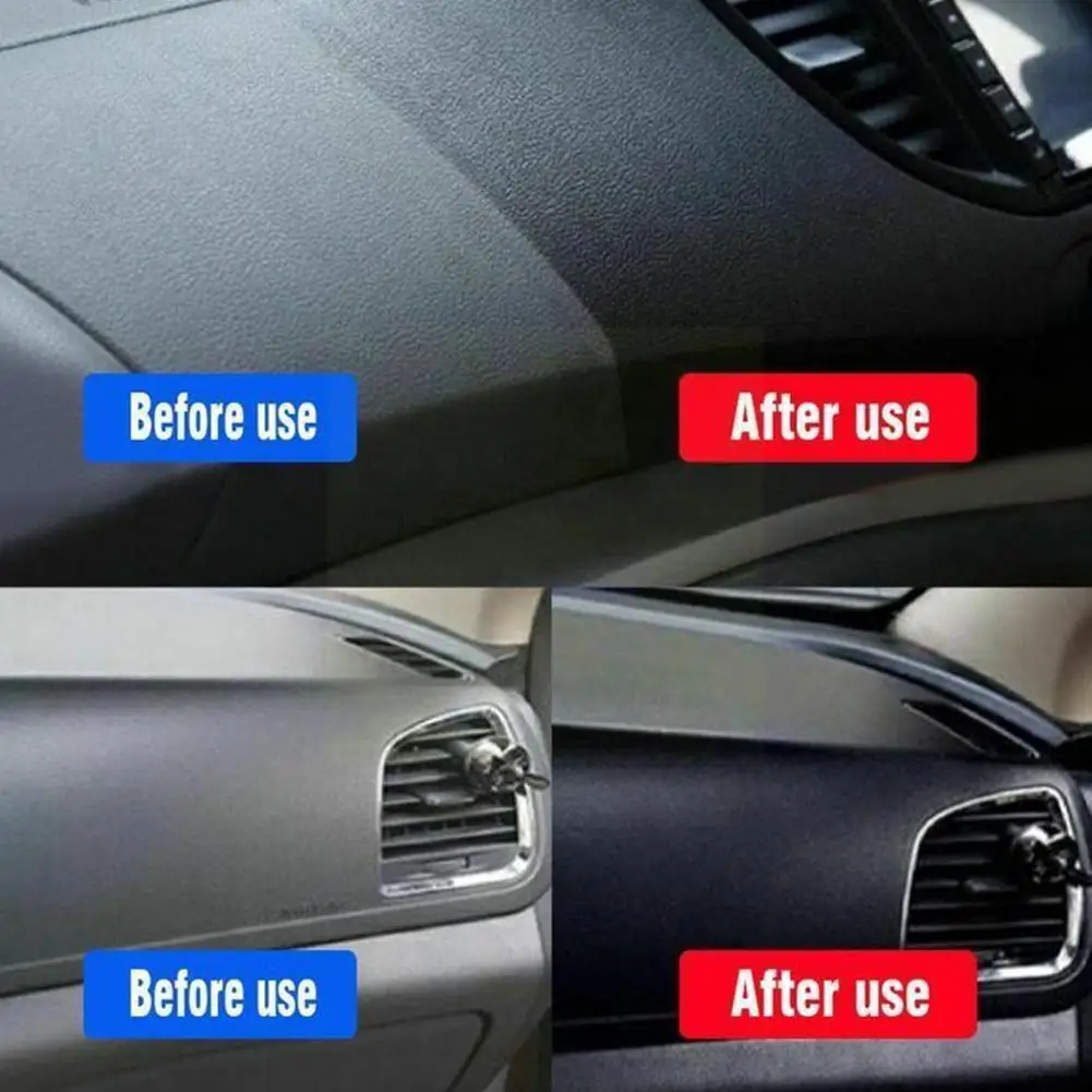 

Car Double-sided Cleaning Brush Brighten Polishing Nano Maintenance Car Car Auto Tools Washing Cleaning Interior Brush Felt X6I5
