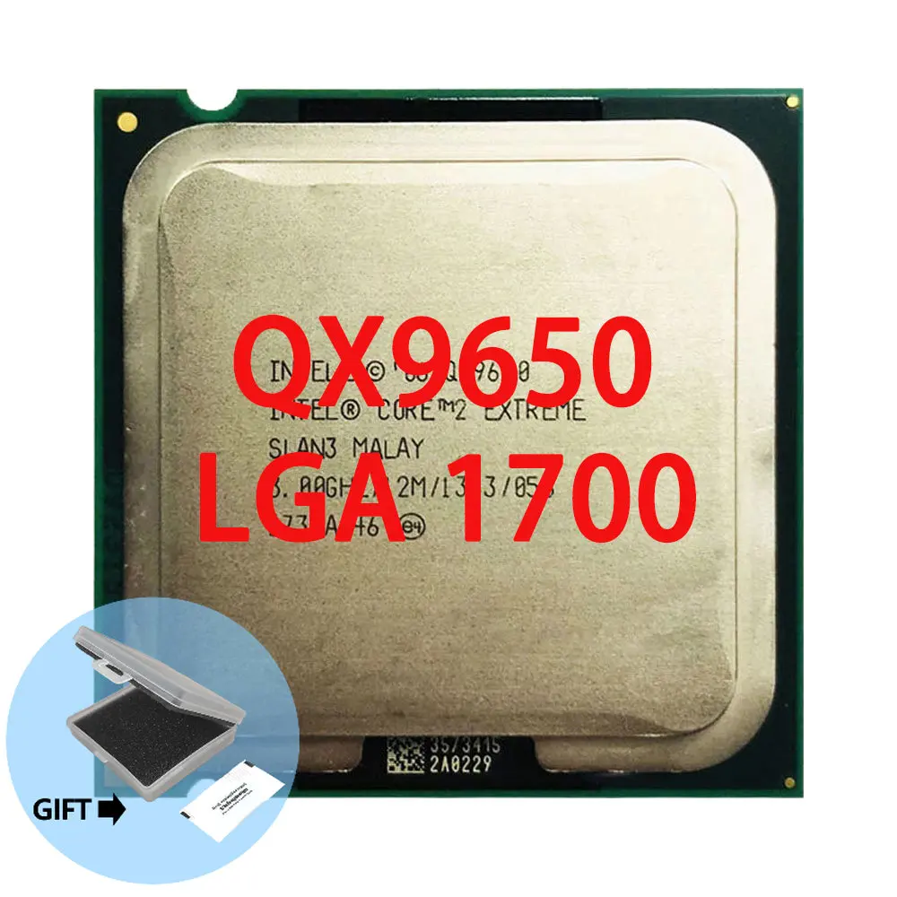 Для Intel Core 2 Extreme QX9650 3,0 ГГц четырехъядерный ЦПУ процессор L2 = 12M 1333 LGA 775 Для Intel Core 2 Extreme QX9650 3,0 ГГц четырехъядерный ЦПУ процессор L2 = 12M 1333 LGA 775