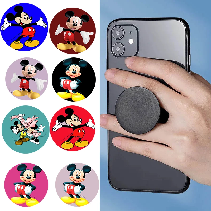 

Попсокет Disney Mickey Minnie Cellphone Bracket MOBILE HOLDER Grip Tok Stand for Cell Phone Holders Griptok Luxury Design Laptop