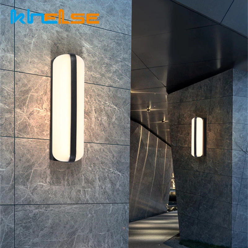 10W/20W Modern LED Outdoor Wall Lamp Plastic Waterproof IP65