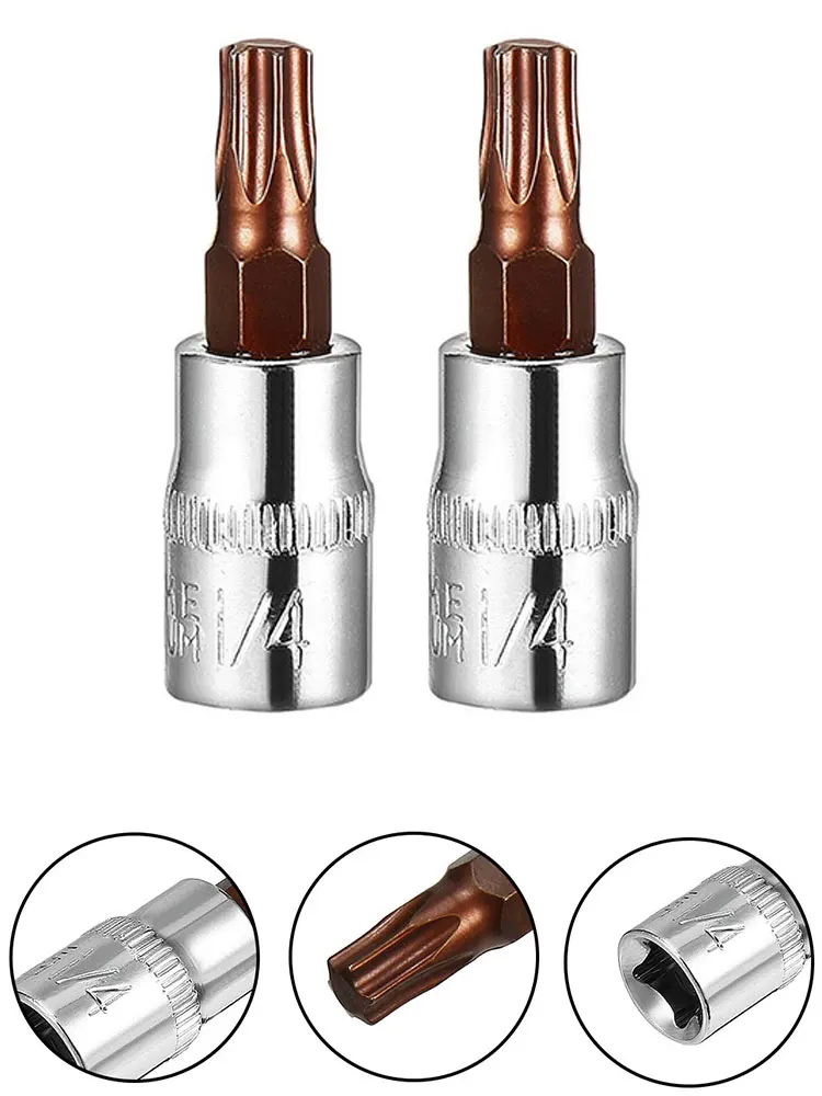 2X 3 5-дюймовые торцевые головки T30 Torx привод S2 легированная сталь подходит для