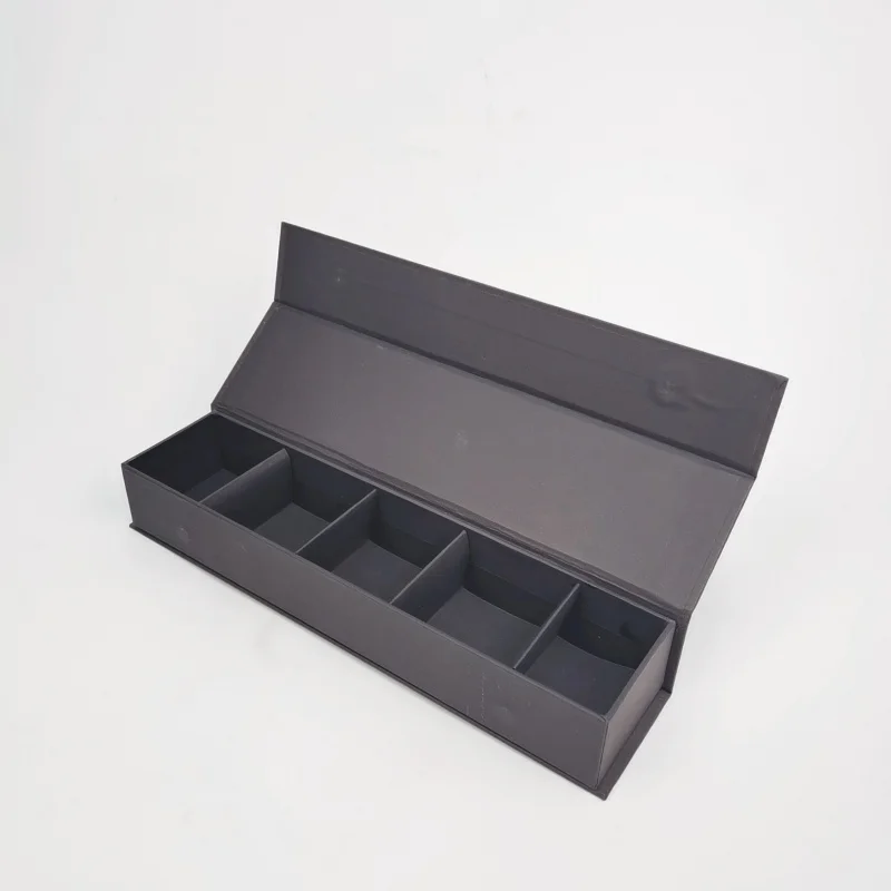 Fancy custom logo chocolate gift book shape cardboard box