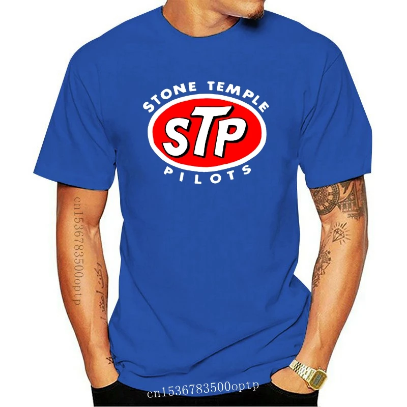 

New Stone Temple Pilots STP Logo Rock Band Men's Black T-Shirt Size S to 3XL