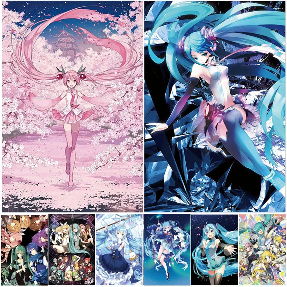 

Алмазная живопись 5D «сделай сам», Аниме Картина с мультяшным персонажем, полная вышивка, мозаика, вышивка крестиком, набор для рукоделия, подарок для домашнего декора