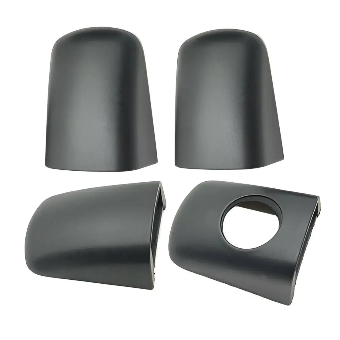 9101GG 9101JS 9101JR 9101GE 1 комплект внешней дверной ручки, торцевая крышка, накладка, подходит для Citroen Berlingo B9 C3 C4 Picasso, матовый черный