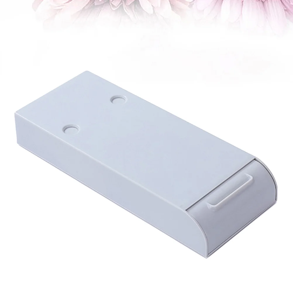 

2Pcs Under Desk Drawer Organizer Slide Out Self- Adhesive Invisible Desk Storage Drawer Kitchen Office Storage Box
