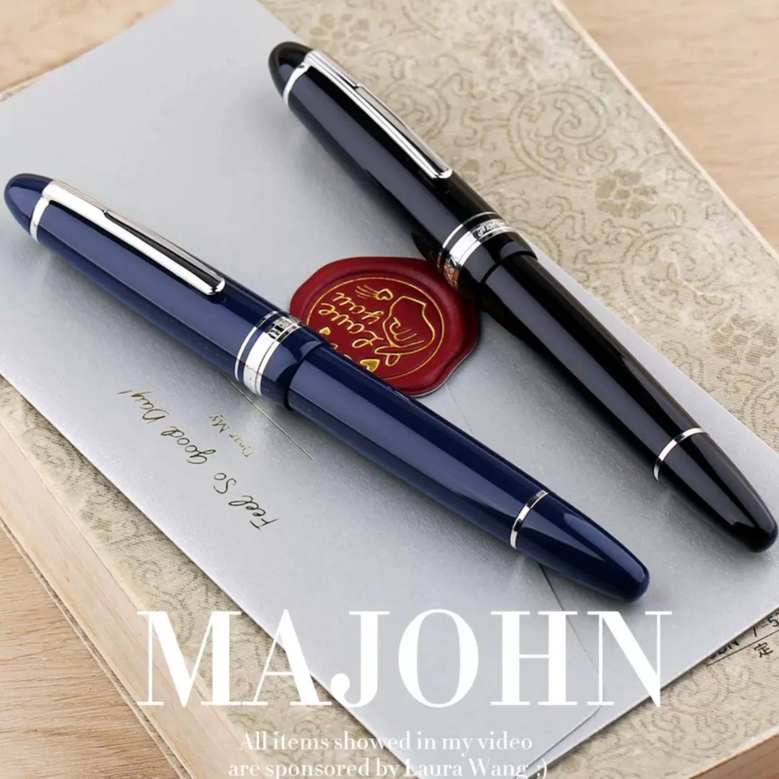 Фото Ручка для письма MAJOHN финальная Craftsman P136 полимерная ручка, металлические медные поршневые чернила, поглощающие визуальные чернила, подарочная ручка для окон, ручка для практики письма №2