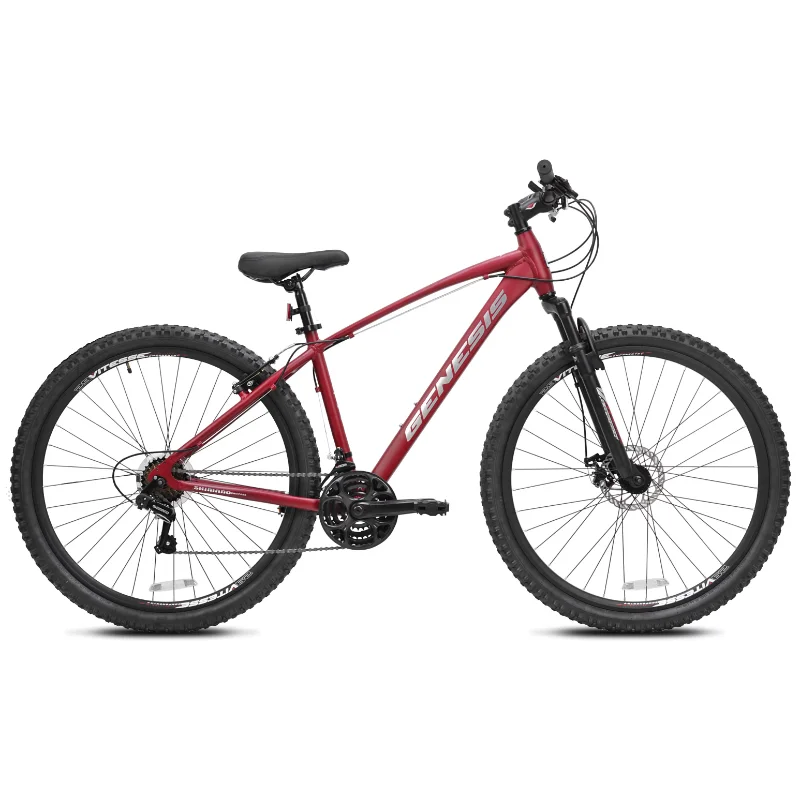 Genesis 29-inch Men's Silverton Mountain Bicycle, Red  bicycle  road bike  carbon road bike  bicycles  bikes