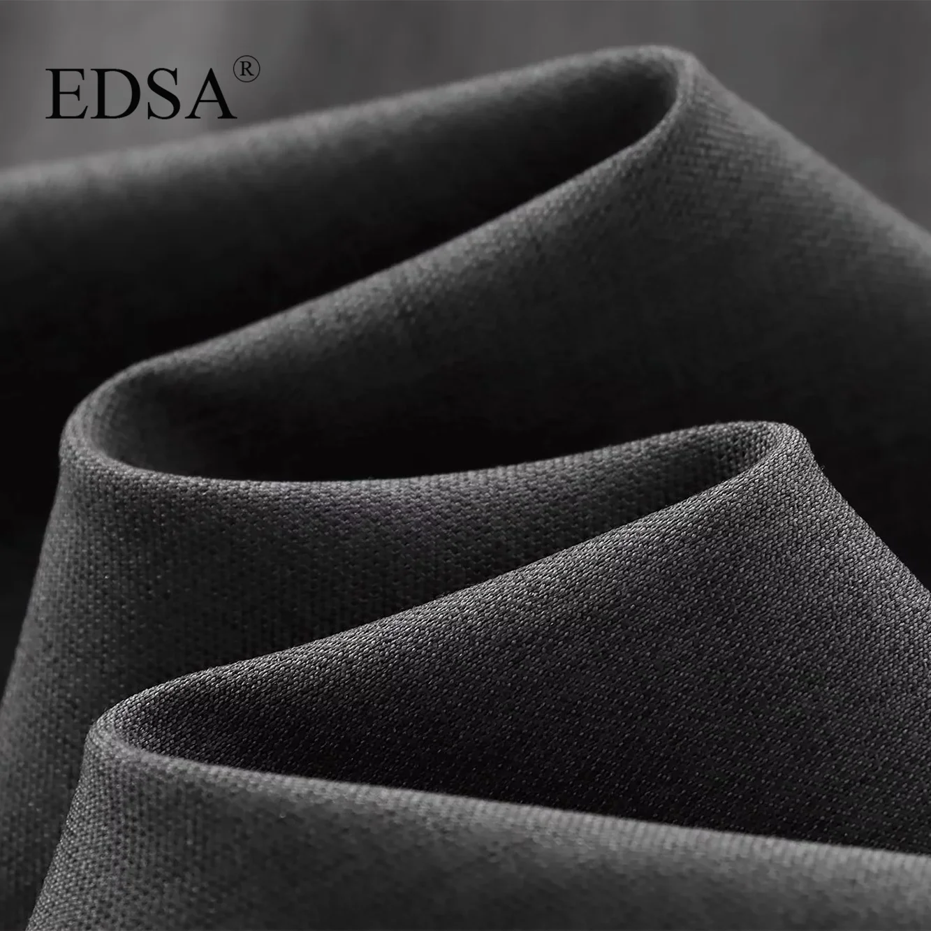 Юбка-миди трапециевидная с высокой эластичной талией на все сезоны