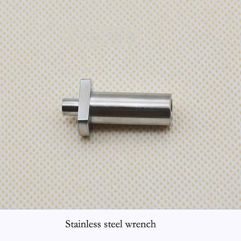 

Ophthalmic instruments Titanium alloy super milk wrench Stainless steel suction handle Straight 45 degree curved wrench