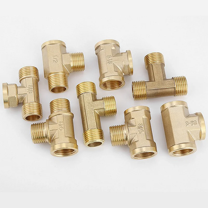 Латунный соединитель для труб 1/2 дюйма переходник с наружной/внутренней резьбой