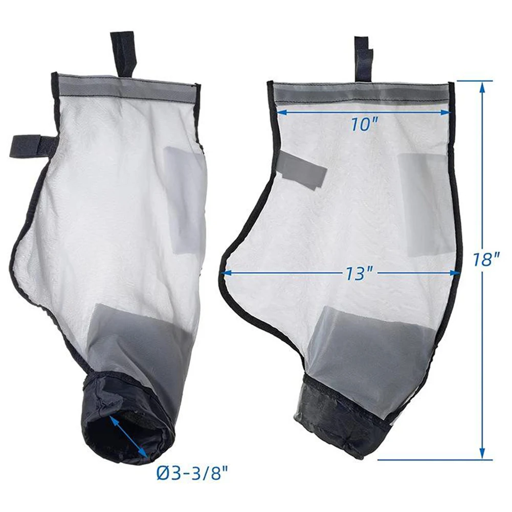 

1/2Pcs Pool Cleaner Bag PVC All Purpose Bag Replacement For Polaris 360/380 Pool Cleaner Filter Bag 51*33cm Garden Pool Parts