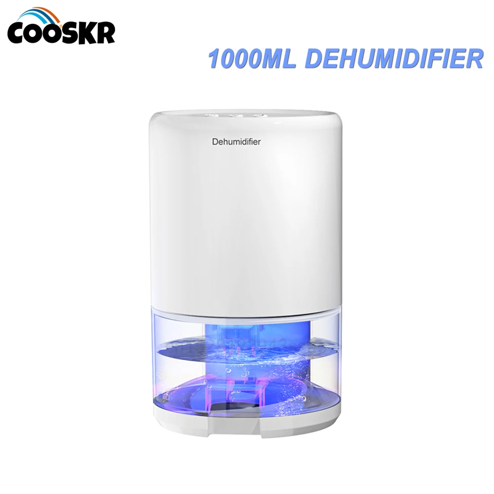 Осушитель воздуха портативный 1000 мл для ванной и туалета