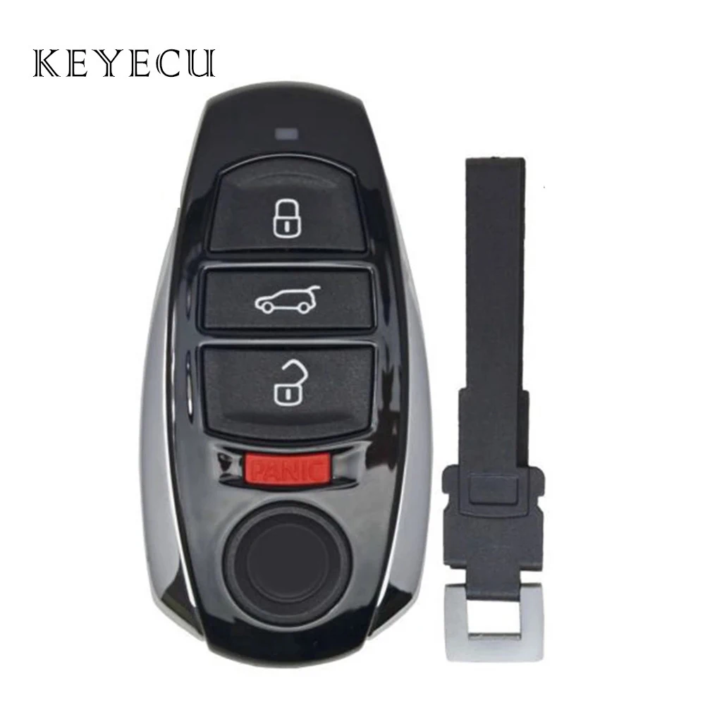 

Keyecu Semi-intelligent Remote Key 4 Buttons ASK 315MHz PCF7945A-HITAG (VAG) Chip HU66 for Volkswagen VW Touareg FCC: IYZVWTOUA