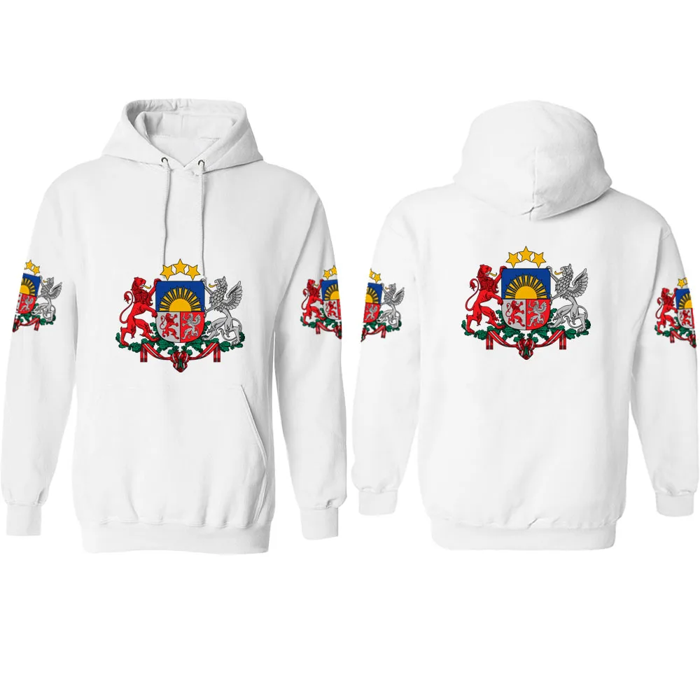 

Латвия, мужской Молодежный пуловер, свободное изготовление имени, номер Lva, свитшот, государственный флаг, Республика латвиджа, кантри, колл...