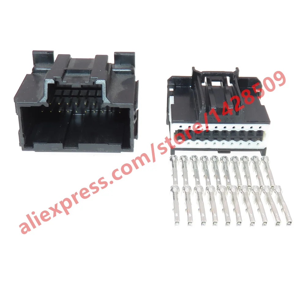 

5 Sets 20 Pin Automotive Cable Harness Plug 34729-0200 Auto PCB Connector 34691-0200 Car Modification Socket Parts 23015-1