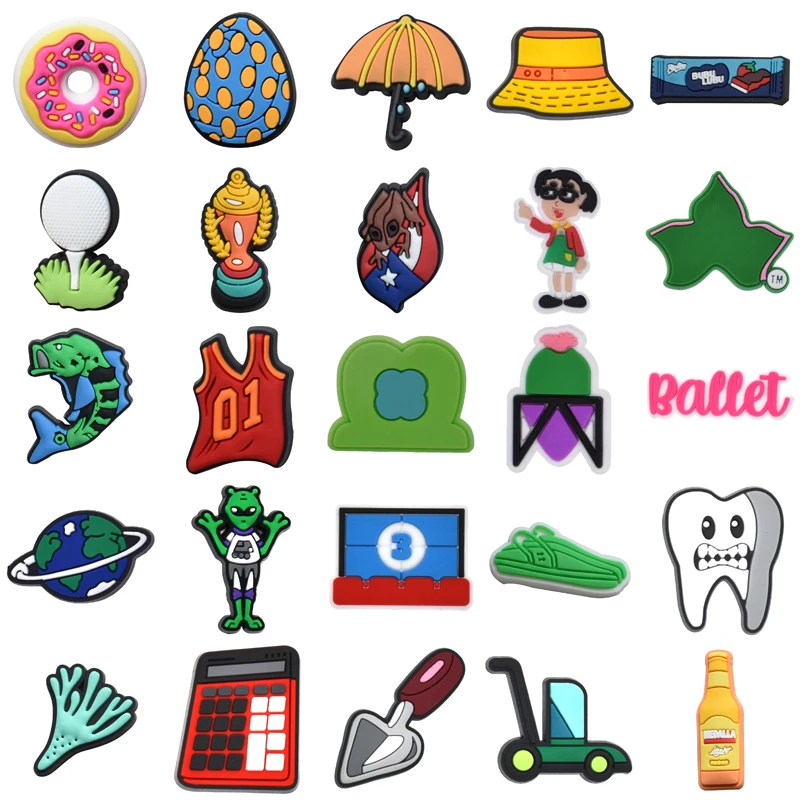 

Boy Shoe Charms Set Jeans Decorations for Crocs Girl Kids Men Para Pins Packs Women Charm Shoes Accessories Wholesale Bulk Gifts