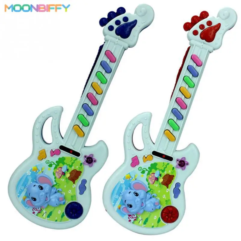 

Детский акустический слон, гитара, музыкальный инструмент, игрушки, развивающая электронная игрушка, детские ранние образовательные рождественские подарки