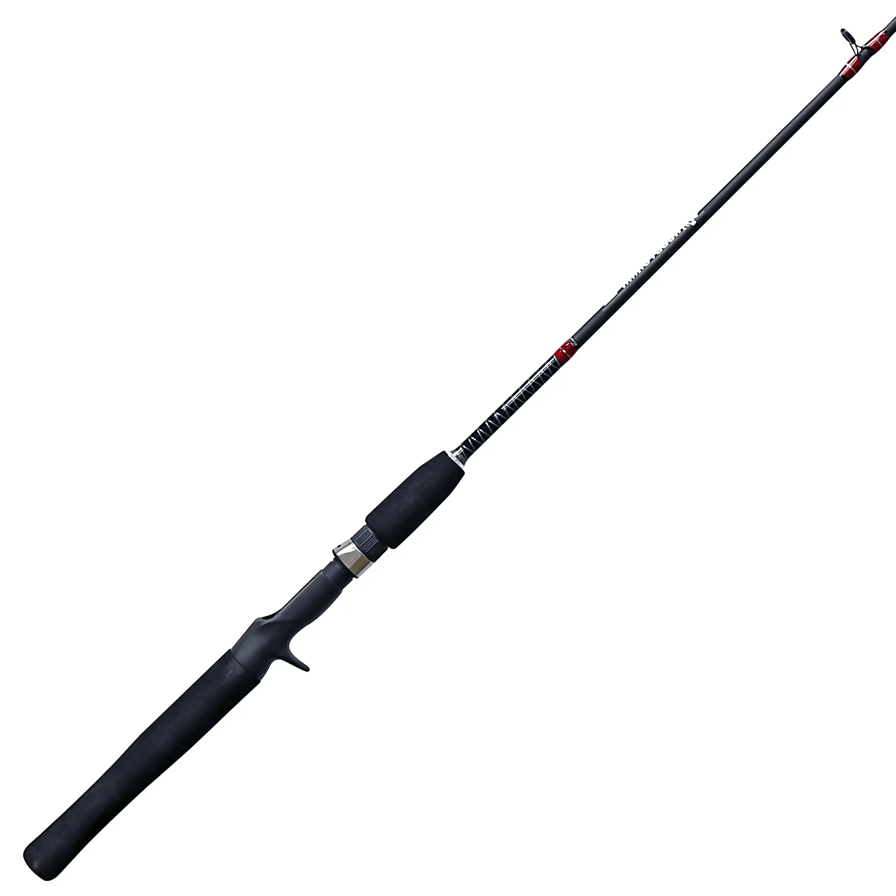 

Rhino Tough Cross-Weave Glowtip Casting Fishing Rod, 5-Foot 6-in 2-Piece Rod