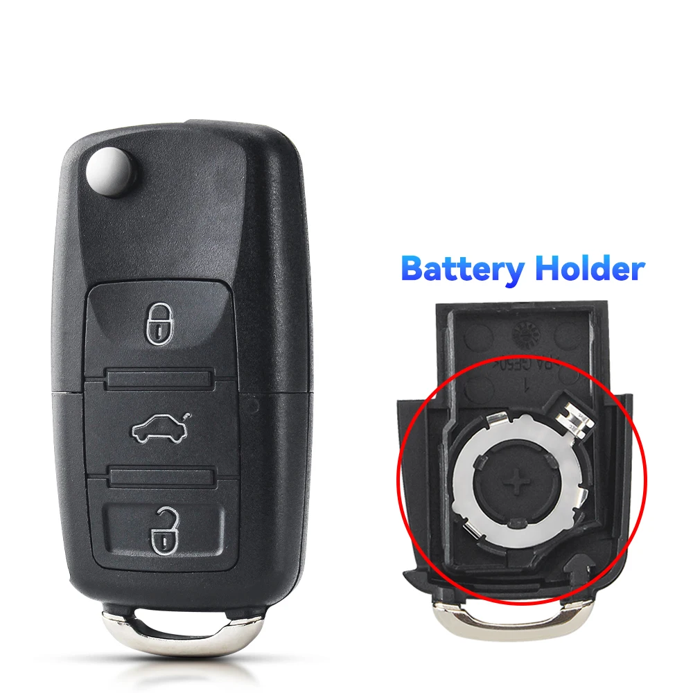 

Запасной чехол KEYYOU 2/3 для Volkswagen polo passat b5 Tiguan Golf Seat Skoda без лезвия