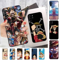 bandai one piece luffy phone case for huawei p30 40 20 10 8 9 lite pro plus psmart2019