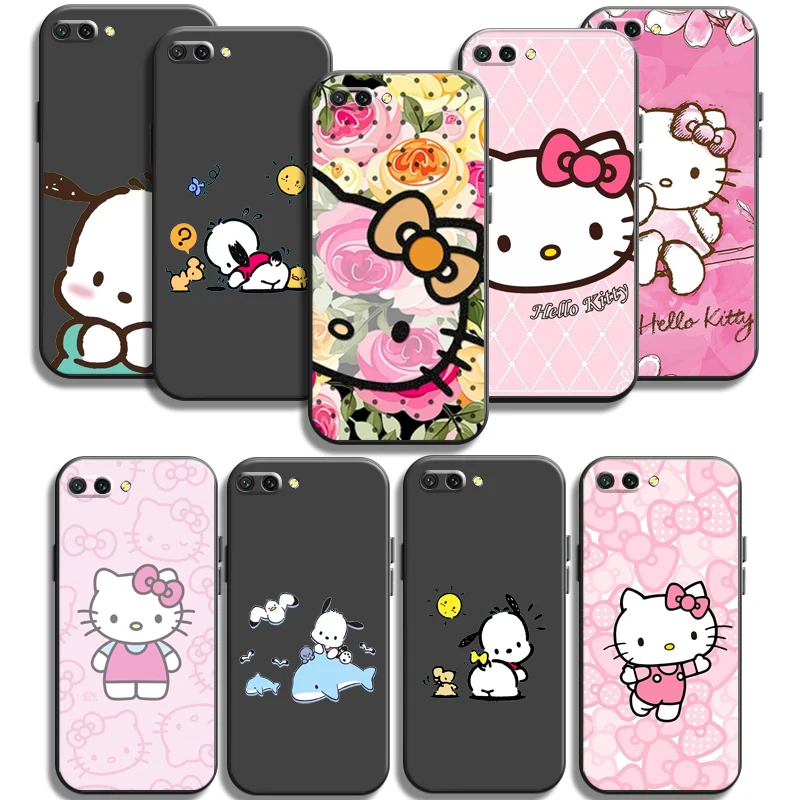 

2022 Hello Kitty Phone Cases For Huawei Honor P30 P40 Pro P30 Pro Honor 8X V9 10i 10X Lite 9A 9 10 Lite Back Cover Carcasa
