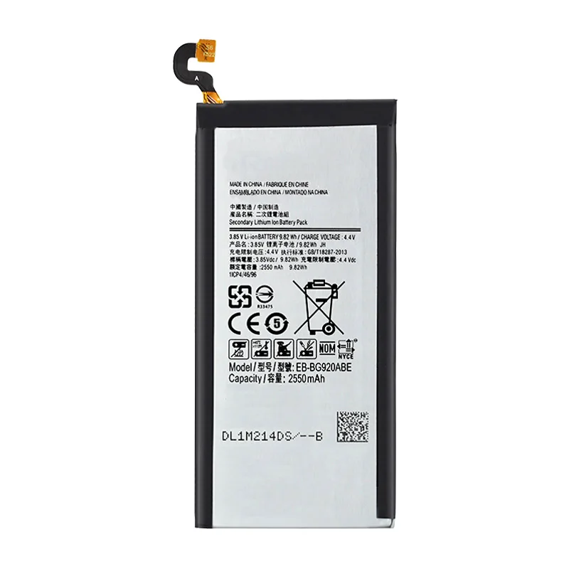 Фото Оригинальный аккумулятор большой емкости OHD для Samsung GALAXY S6 G9200 G9208 G9209 EB-BG920ABE G920I G920 G920A G920V G920T №2