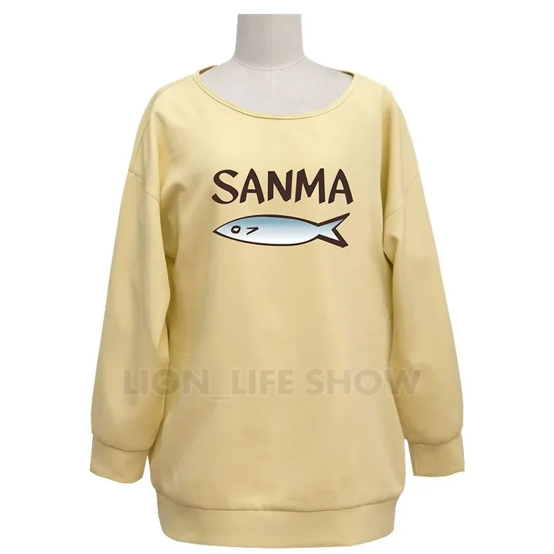 Карнавальный костюм Osakana 40 форм кот котенок белый косплей с короткими рукавами