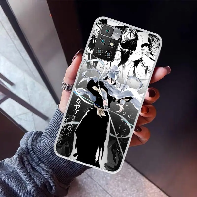 Чехол для телефона Bleach Kuchiki Rukia Xiaomi Redmi 12 12C 10A 10C 10 9A 9C 9T 9 8 8A 7 7A 6 6A K70 K60 K40 K20 Pro S2 Soft Cover