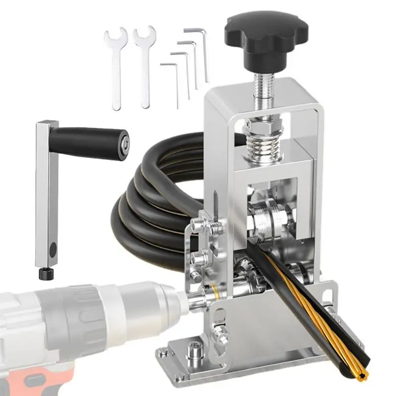 

Copper Wire Stripper Machine Portable Wire Peeler For Scrap Copper Recycling Drill Powered Cable Stripper Wire Harness