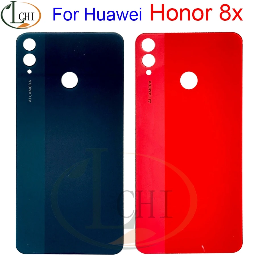 

Крышка батарейного отсека для HUAWEI Honor 8X, Задняя стеклянная крышка корпуса, Задняя панель для HUAWEI Honor 8X, Крышка батарейного отсека