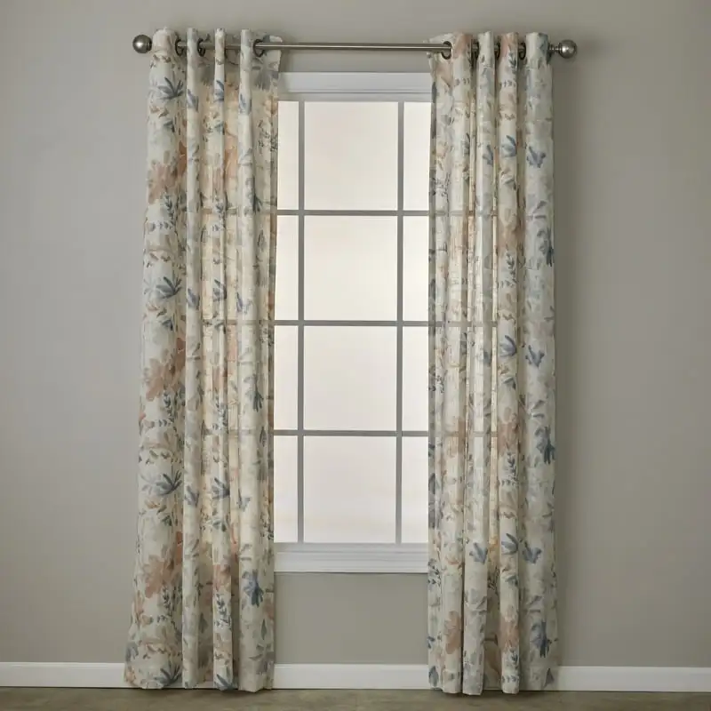 

Grommet Semi-Sheer Curtain Panel, 52" x 84"