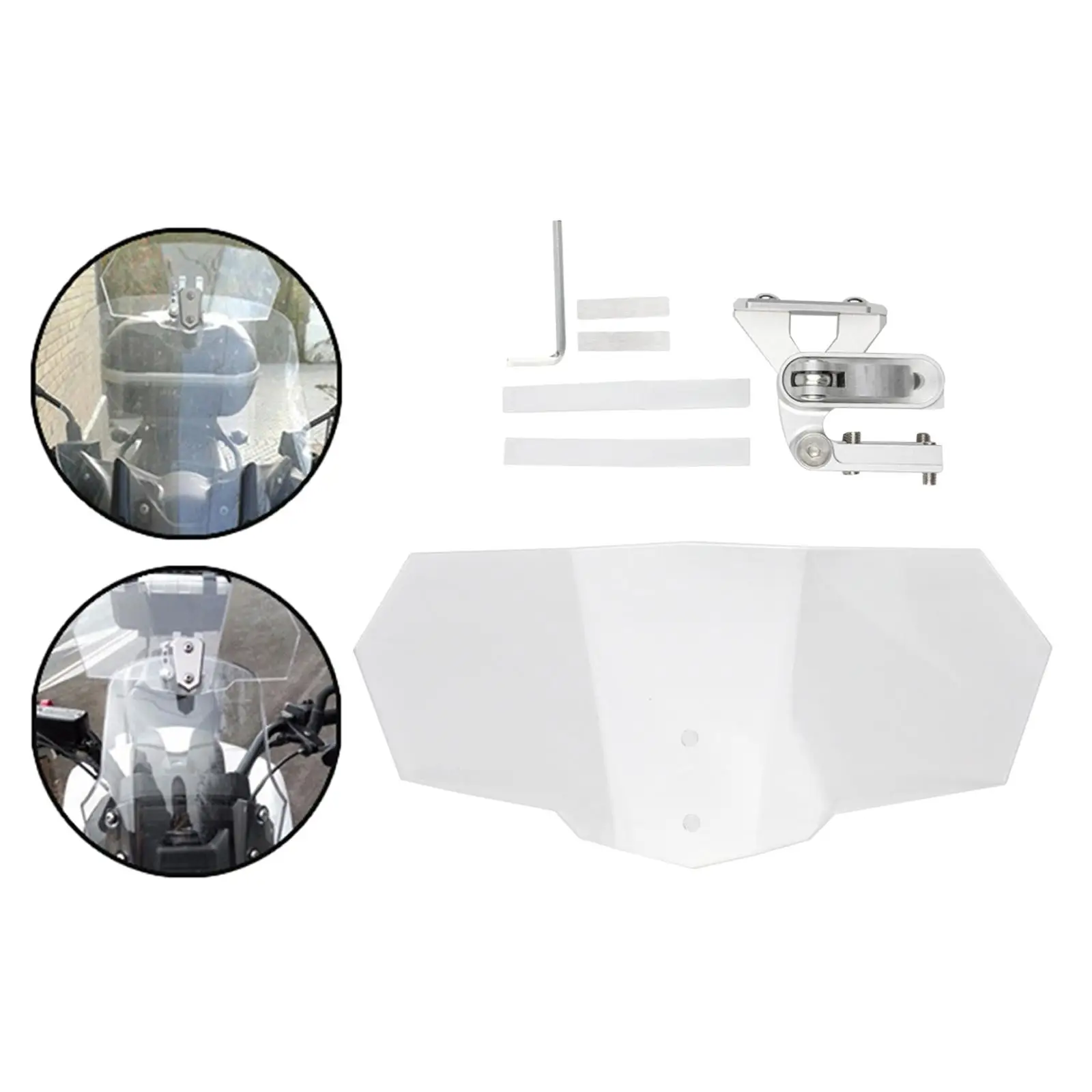 

Регулируемое ветровое стекло для мотоцикла, подходит для Ducati