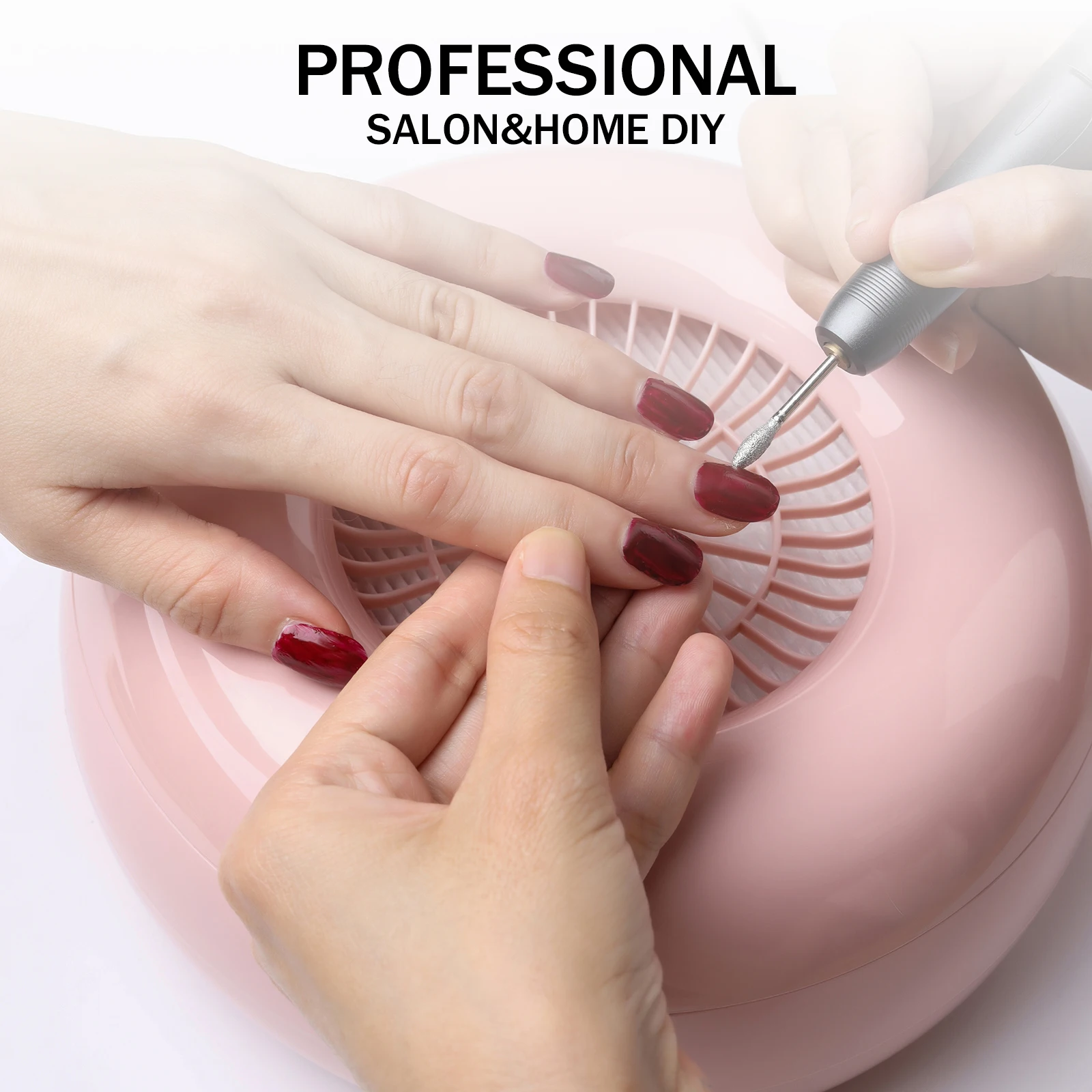 Пылесборник для ногтей Nail Tech Мощный всасывающий пылесос Вентилятор