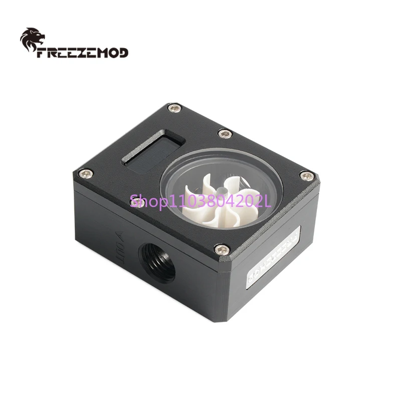 Freezemod компьютер с водяным охлаждением 2022 WDXS-T4 температурный дисплей расходомер VA