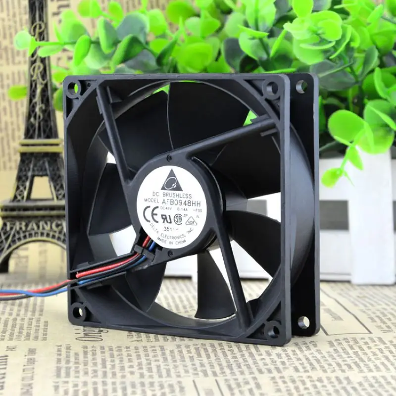 

New For FB0948HH Delta 9025 48V 0.14A 9CM Chassis Server Inverter Fan AFB0948HH-R00