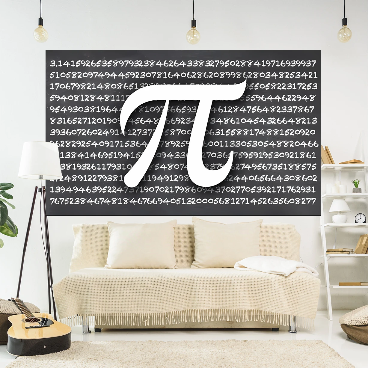 

JmDecoVintage Style Children'S Student Home Bedroom Dormitory Π Academic Mystery Tapestry Polyester