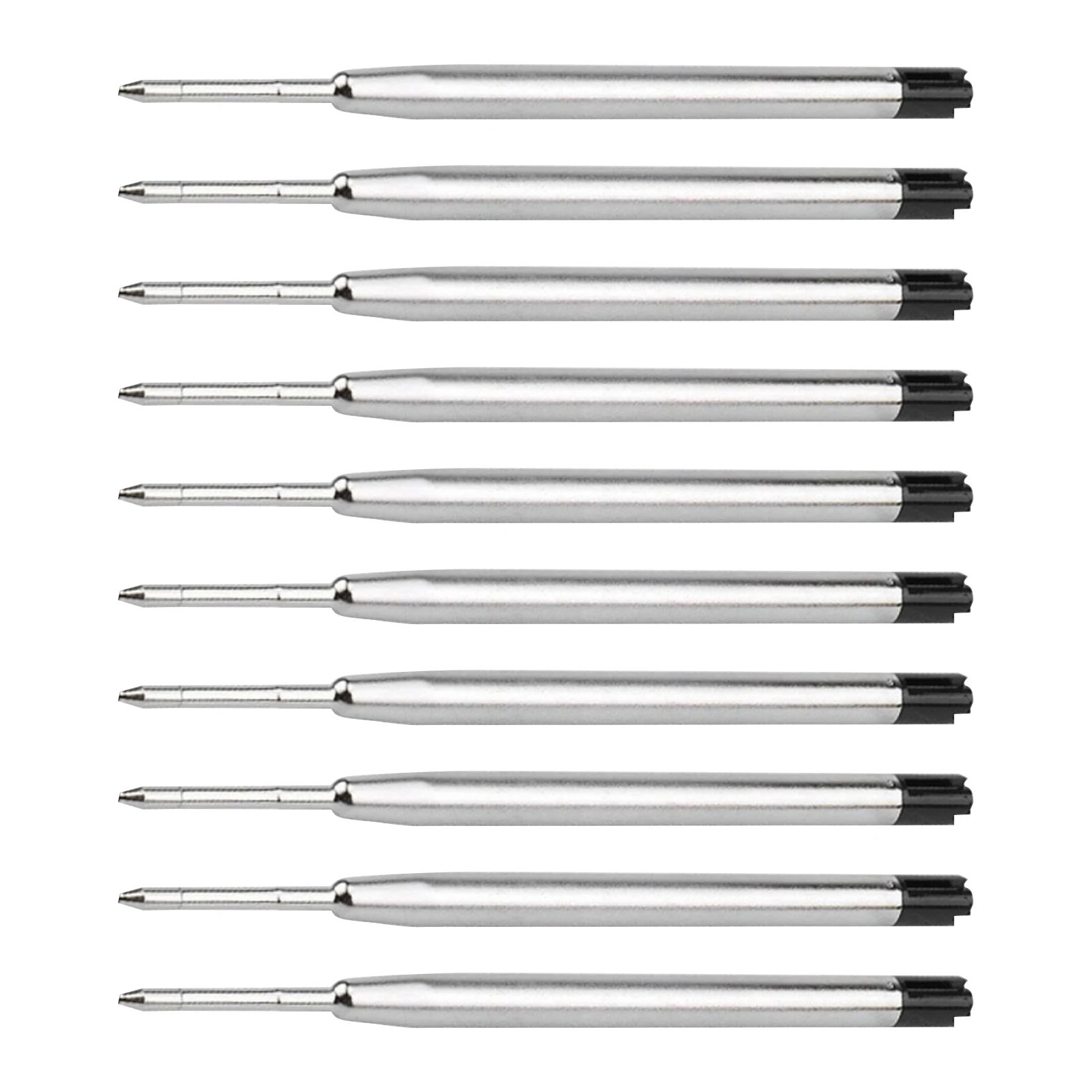 

Ink Pen Refills 10 Pieces Replaceable Ballpoint Pen Refills Replaceable Ballpoint Pen Refills Rolling Ball Refill Metal Refills