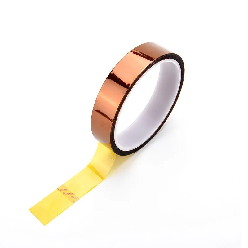 

Golden Finger Tape Brown Pet Tape High Temperature Resistant Insulation Lithium Battery Bandage High Temperature Tape