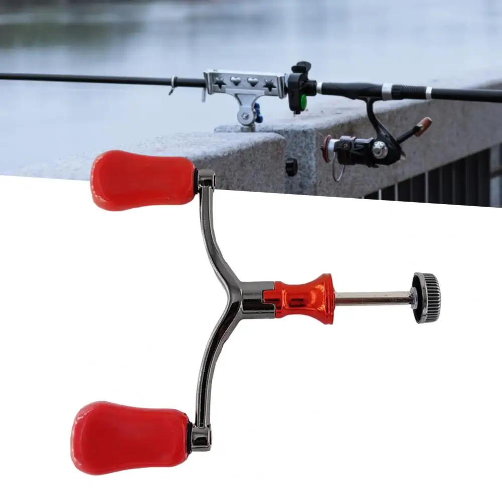 

Fishing Rotary Knob Useful Corrosion-resistant Ultralight Fishing Reel Handle Left Right Angling Reel Crank Fishing Supplies